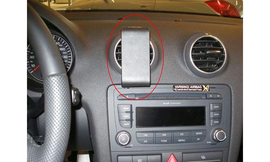 Brodit ProClip montážna konzola pre Audi A3 07-12/Audi S3 07-13, na stred