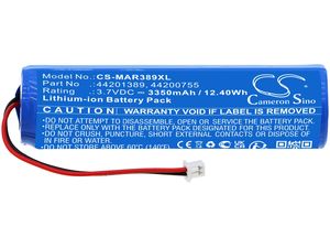 Batéria pre MARES ICON HD, ICON Genius, Genius Air, 3350 mAh, Li-Ion