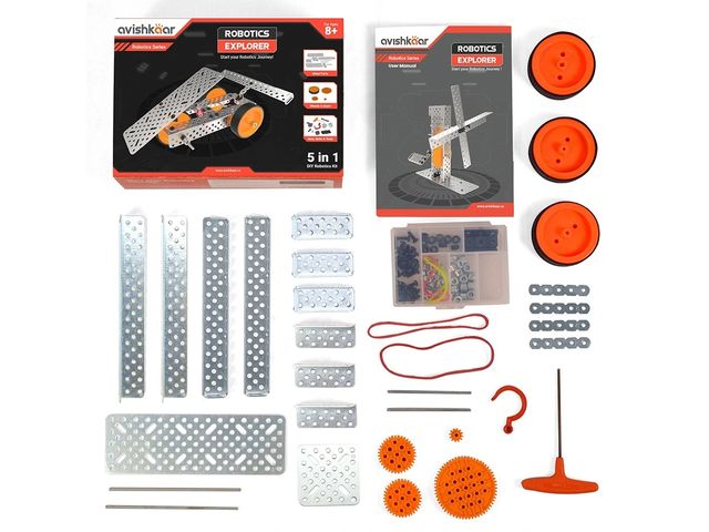 obsah balenia Súprava Avishkaar Robotics Explorer Kit
