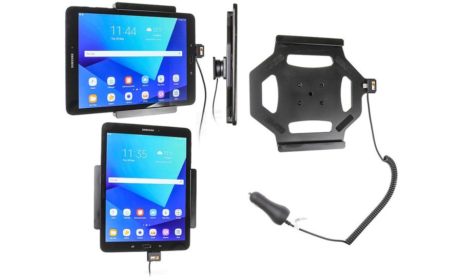 Brodit držiak do auta na Samsung Galaxy Tab S3 9.7 bez puzdra, s nabíjaním z cig. zapaľovača