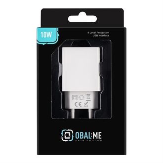 Obal:Me nabíjačka USB-A 10W, biela