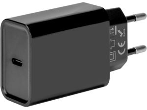 Obal:Me Cestovná nabíjačka USB-C 20W, čierna