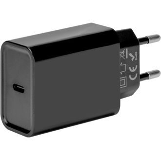 Obal:Me Cestovná nabíjačka USB-C 20W, čierna