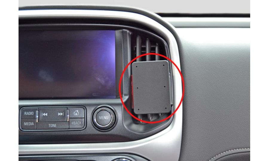 Brodit ProClip montážna konzola pre Chevrolet Colorado 15-22, na stred