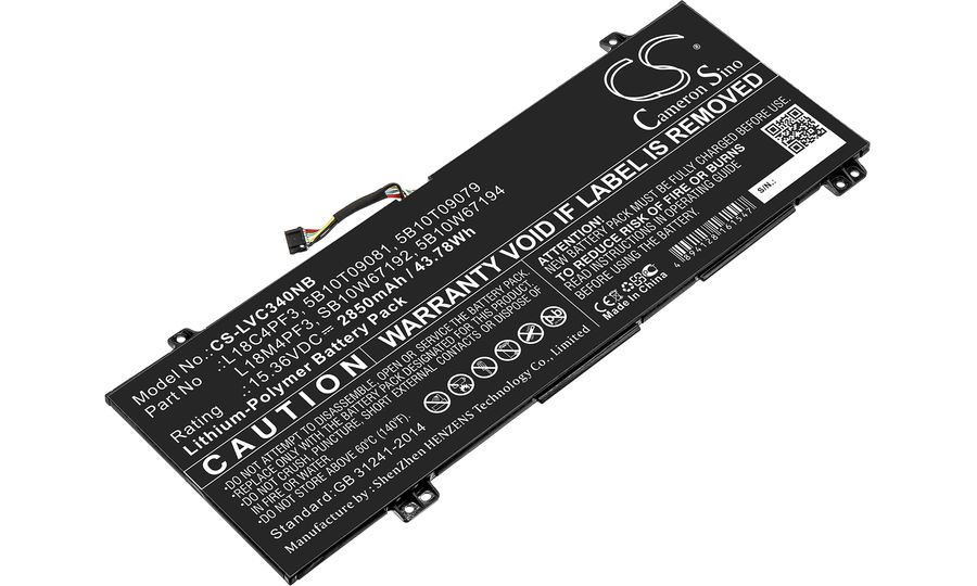 Batéria pre Lenovo Ideapad C340, Ideapad Flex, 2850 mAh, Li-Pol
