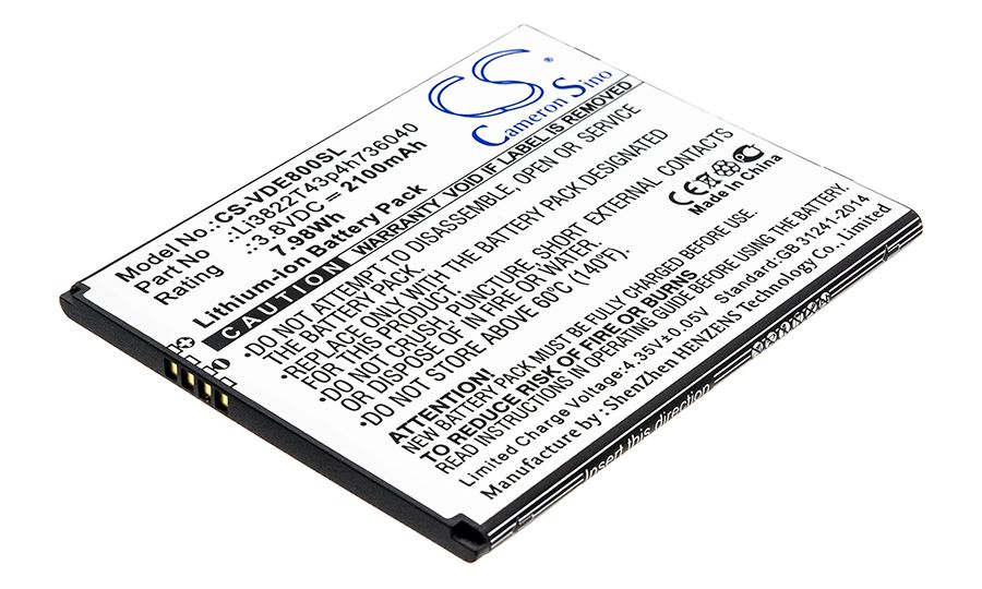 Batéria pre Vodafone Smart E8/VDF 511/513 / ZTE Tempo Go/X, 2100mAh, Li-Ion