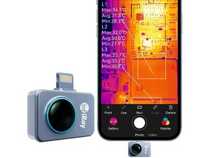 InfiRay P2 Pro termokamera a termálne zobrazovanie v mobile, iOS