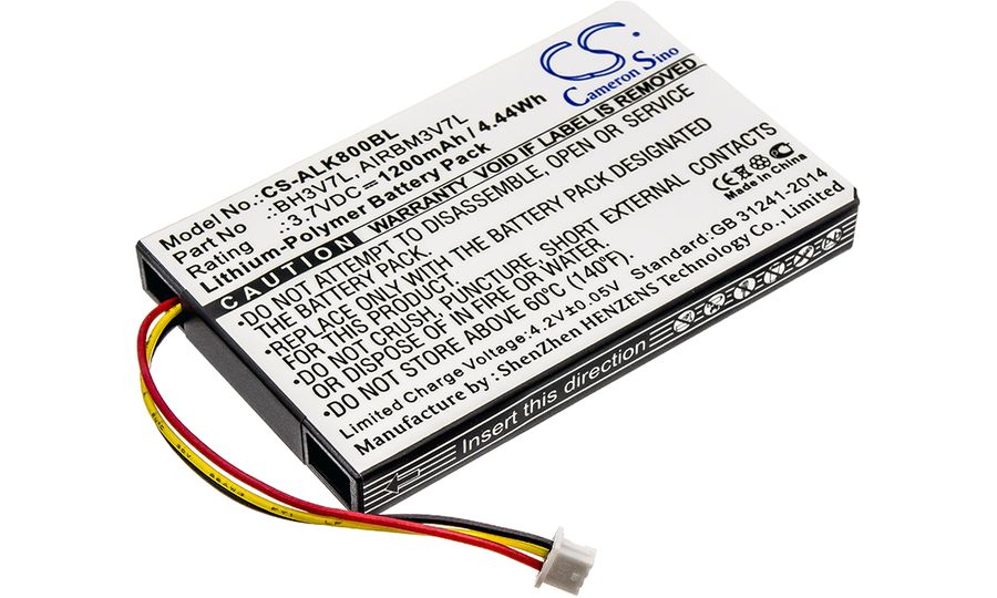 Batérie pre Autec Air A4, A6, A8 (ekv. AIRBM3V7L), 1200mAh