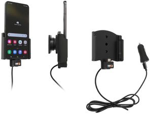 Brodit držiak do auta pre Samsung Galaxy S22+, bez puzdra, s CL/USB nabíjaním