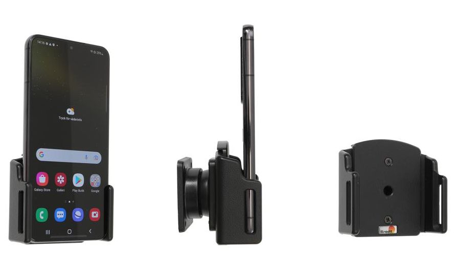 Brodit držiak do auta na Samsung Galaxy S22, v puzdre, nastaviteľný, bez nabíjania