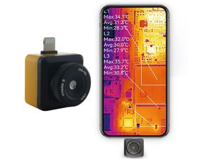 Mobilná termokamera a termovízia Xinfrared T2S Plus s držiakom EASYGRIP, iOS