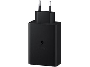 Samsung Power Adapter Trio 65W, cestovná rýchlonabíjačka bez kábla, čierna