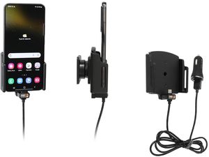 Brodit držiak do auta na Samsung Galaxy S22+, v puzdre, nastaviteľný, s nabíjaním z CL/USB