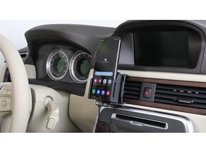 Brodit držiak do auta na Samsung Galaxy S22+, v puzdre, nastaviteľný, s nabíjaním z CL/USB