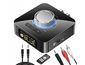 VAORLO M5 LED Bluetooth 5.0 audio prijímač/vysielač, 3,5 mm AUX, RCA, microSD, USB, IR