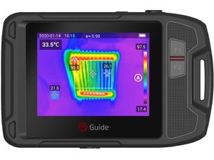 Profesionálna ručná termokamera sensmart P120V, IR 120x90, 3,5" displej, -20-400 °C, Wi-Fi, P
