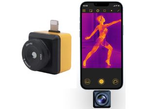 Mobilná termokamera a termovízia Xinfrared T2S Plus s držiakom EASYGRIP, iOS
