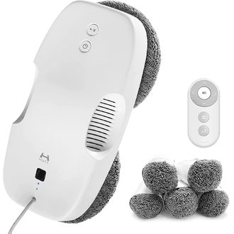 Robotický čistič okien HUTT DDC55, biely