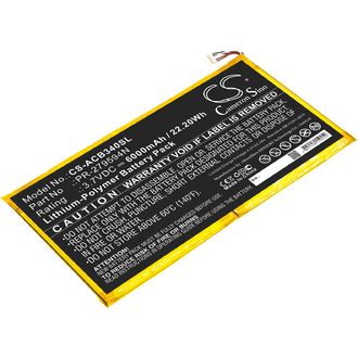 Batéria pre Acer Iconia One 10 B3-A40, 6000 mAh, Li-Pol, 6 pinov