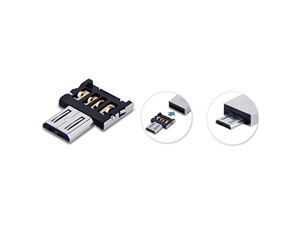 MicroUSB OTG adaptér pre pripojenie flashky, klávesnice, myši