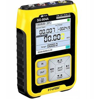 FNIRSI SG-004A Multifunkčný generátor signálu, meranie termočlánkov a odporu, 24 V, 0-24 mA, USB-C