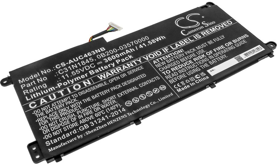 Batéria pre Asus Chromebook C436fa, 3600 mAh, Li-Ion