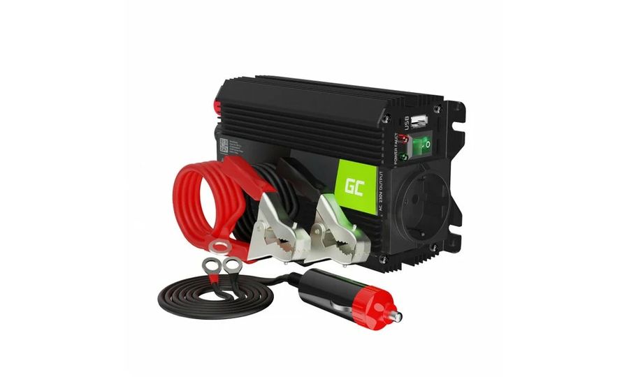 Green Cell Power Inverter PRO menič napätia z 24V na 230V, 300W/600W, modifikovaná sínusoida