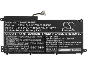 Batéria pre Asus Chromebook C436fa, 3600 mAh, Li-Ion