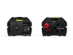 Green Cell Power Inverter PRO menič napätia z 24V na 230V, 300W/600W, modifikovaná sínusoida