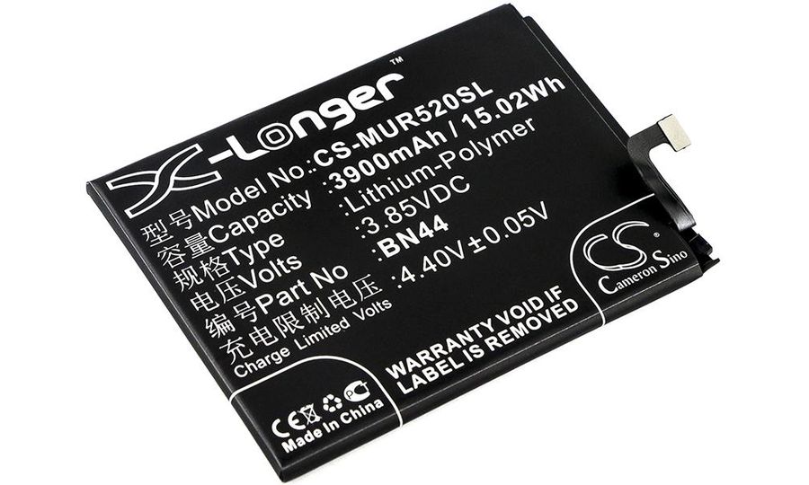Batéria pre Xiaomi Redmi 5 Plus/Redmi Note 5 Dual SIM, 3900 mAh, Li-Pol