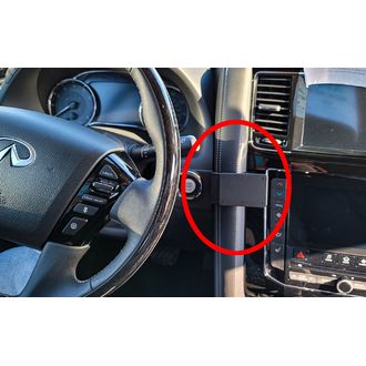 Brodit Montážny držiak ProClip pre Infiniti QX80 20-23, vľavo v strede