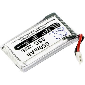 Batéria pre Hubsan X4 H107, 650 mAh