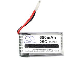 Batéria pre Hubsan X4 H107, 650 mAh