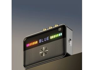 VAORLO RGB Bluetooth 5.3 audio prijímač/vysielač/DAC, NFC, USB, 3,5 mm AUX, RCA, SPDIF
