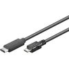 PremiumCord Kábel USB-C / MicroUSB, 1 m