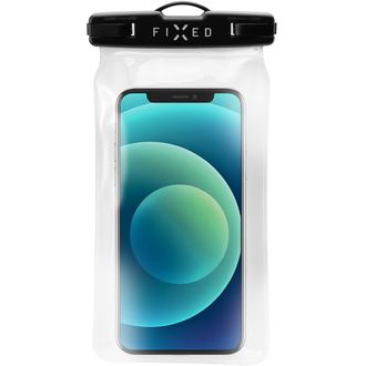 Vodotesné plávajúce puzdro na mobilný telefón FIXED Float, IPX8, čierne