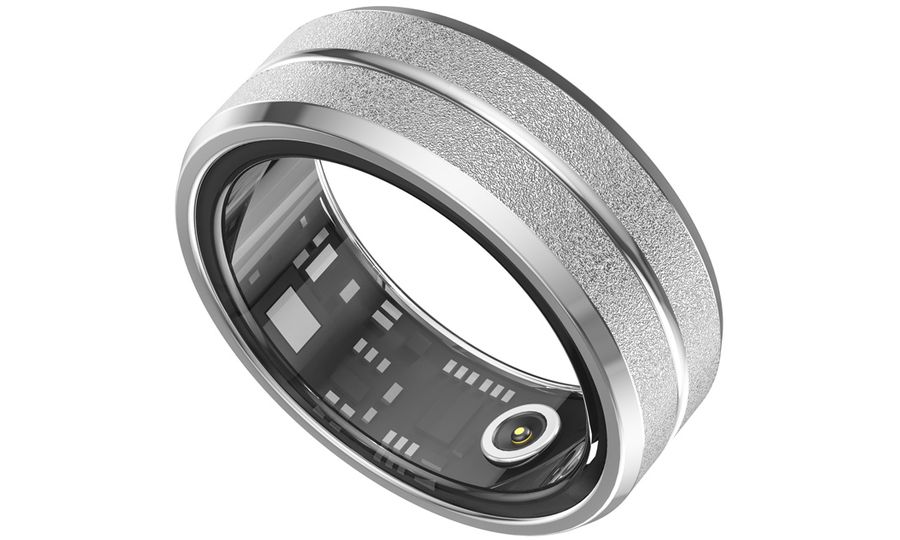 Risinno X1, inteligentný prsteň, veľkosť 9 (vnútorný priemer 19,0 mm), strieborná