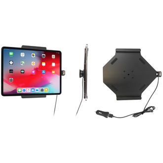 Brodit držiak do auta na Apple iPad Pro 12,9” 2020/2018 bez puzdra s nabíjaním z cig. zapaľovača/USB