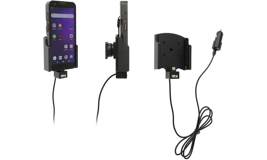 Držiak Brodit pre Datalogic Memor 30, 35, bez puzdra, USB-C, s CL nabíjaním