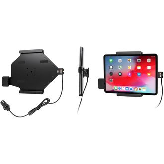 Brodit držiak do auta na Apple iPad Pro 11" (2020/2018), bez puzdra, nabíjanie CL/USB, s istením