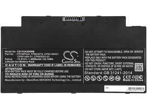 Batéria pre Fujitsu Lifebook AH77/A556/A3510/U536, 4050mAh, Li-Ion