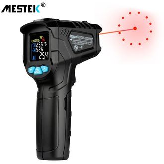 Mestek IR01D priemyselný bezkontaktný teplomer a vlhkomer, 12-bodová laserová indikácia, -50/800 °C