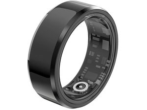 Risinno X1, inteligentný prsteň, veľkosť 8 (vnútorný priemer 18,2 mm), čierny