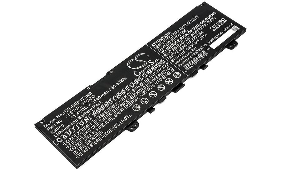 Batéria pre Dell Inspiron 13/VOSTRO 13/Inspiron 7373, 3100mAh, Li-Ion