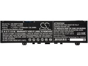 Batéria pre Dell Inspiron 13/VOSTRO 13/Inspiron 7373, 3100mAh, Li-Ion