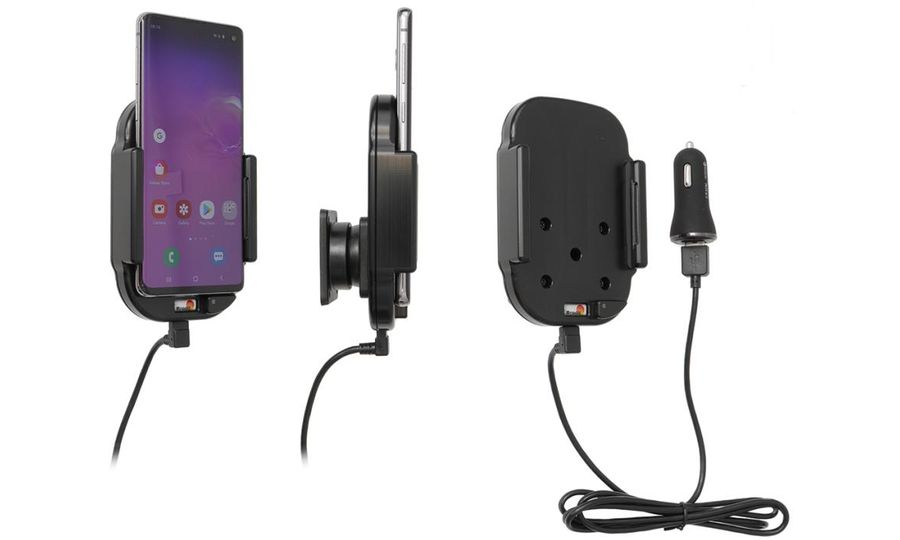 Brodit držiak s bezdrôtovým nabíjaním Qi 15W pre Samsung Galaxy S10 bez puzdra
