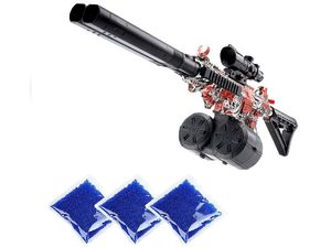 Sunny Blaster Double Barrel, červený + 3x Gellets, mäkký