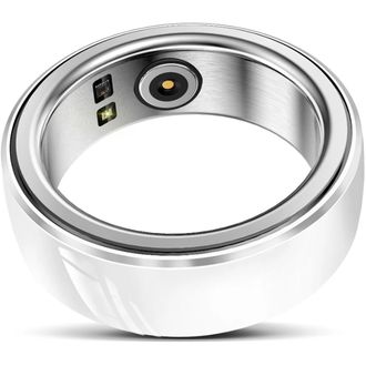 Risinno R8, inteligentný prsteň, veľkosť 16 (vnútorný priemer 15,4 mm), biely