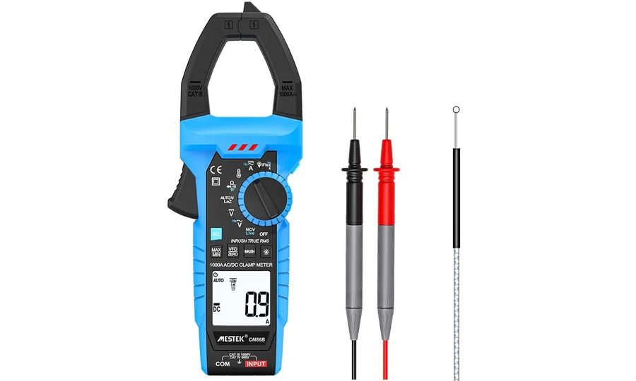 Mestek CM86B kliešťový multimeter AC/DC 1000 V, AC/DC 1000 A