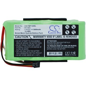 Batéria pre Fluke123, 43 a Fluke Scopemeter 120, 930mAh